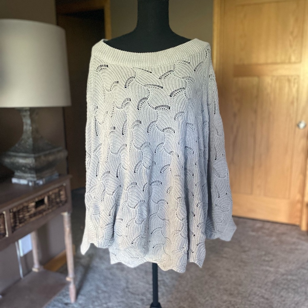 Knit Poncho